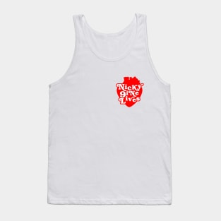 Nicky Nine Lives Red Heart Tank Top